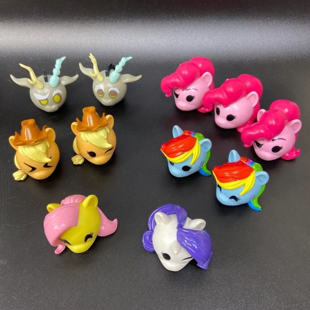 Funko My Little Pony MLP Applejack Lot of 11 Stylized Mini Heads 1.5”Toys